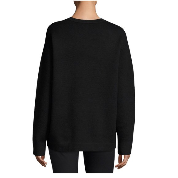 GREY Jason Wu oversized sweater  embroidered cat - Picture 2 of 4